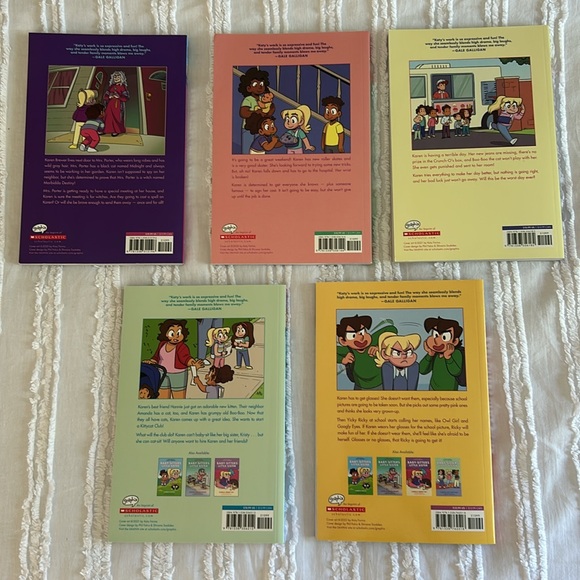 ✨SET OF 5✨ Baby-Sitters Little Sister Graphic Novels 1-5 - Picture 2 of 3